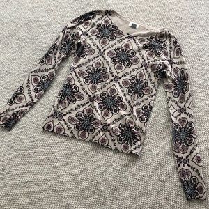 Old Navy Patterned Sweater
